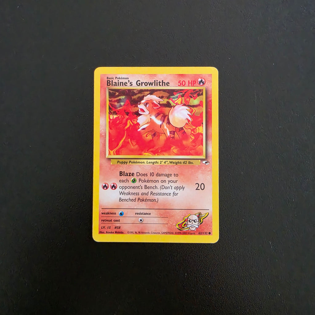 Blaine's Growlithe