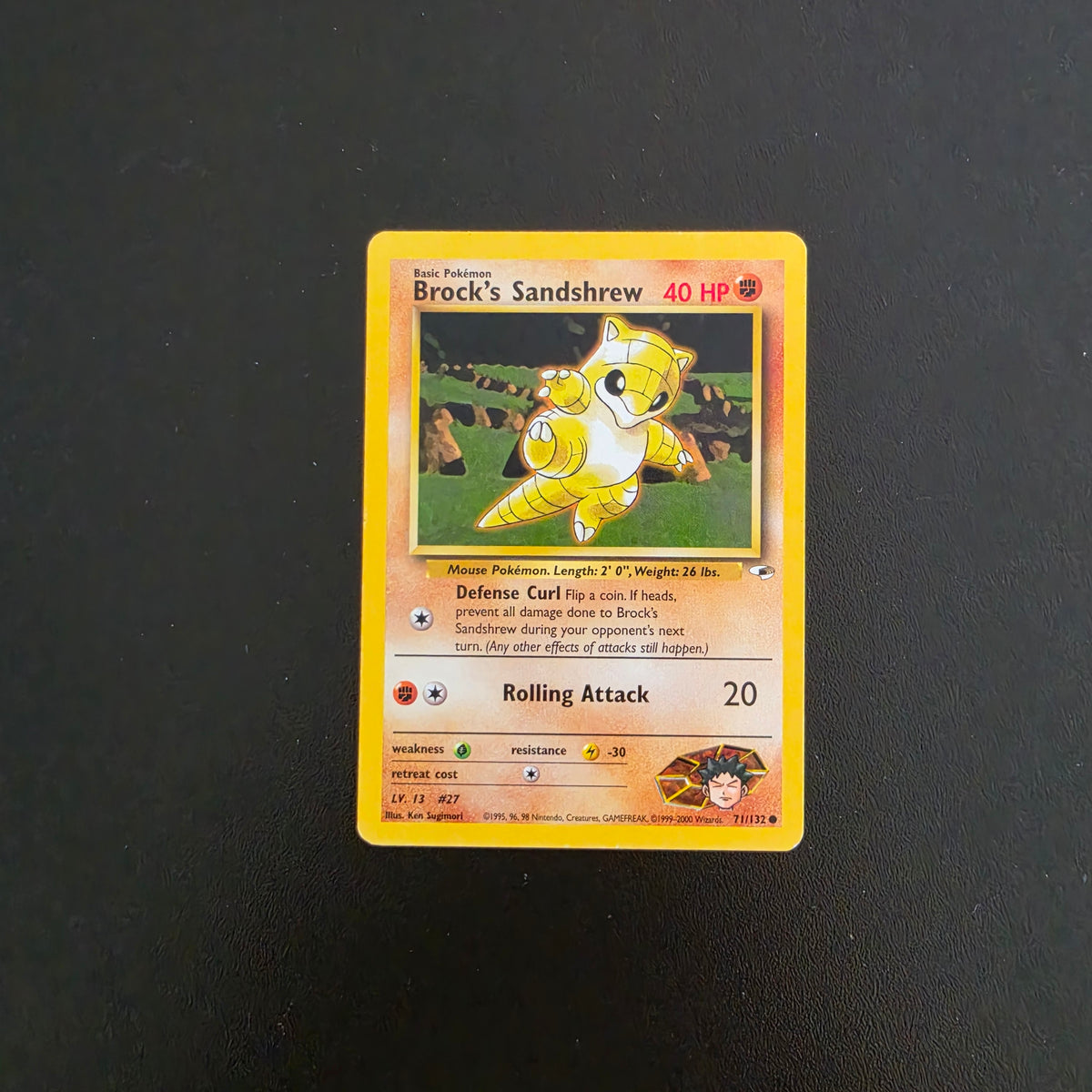 Brock's Sandshrew