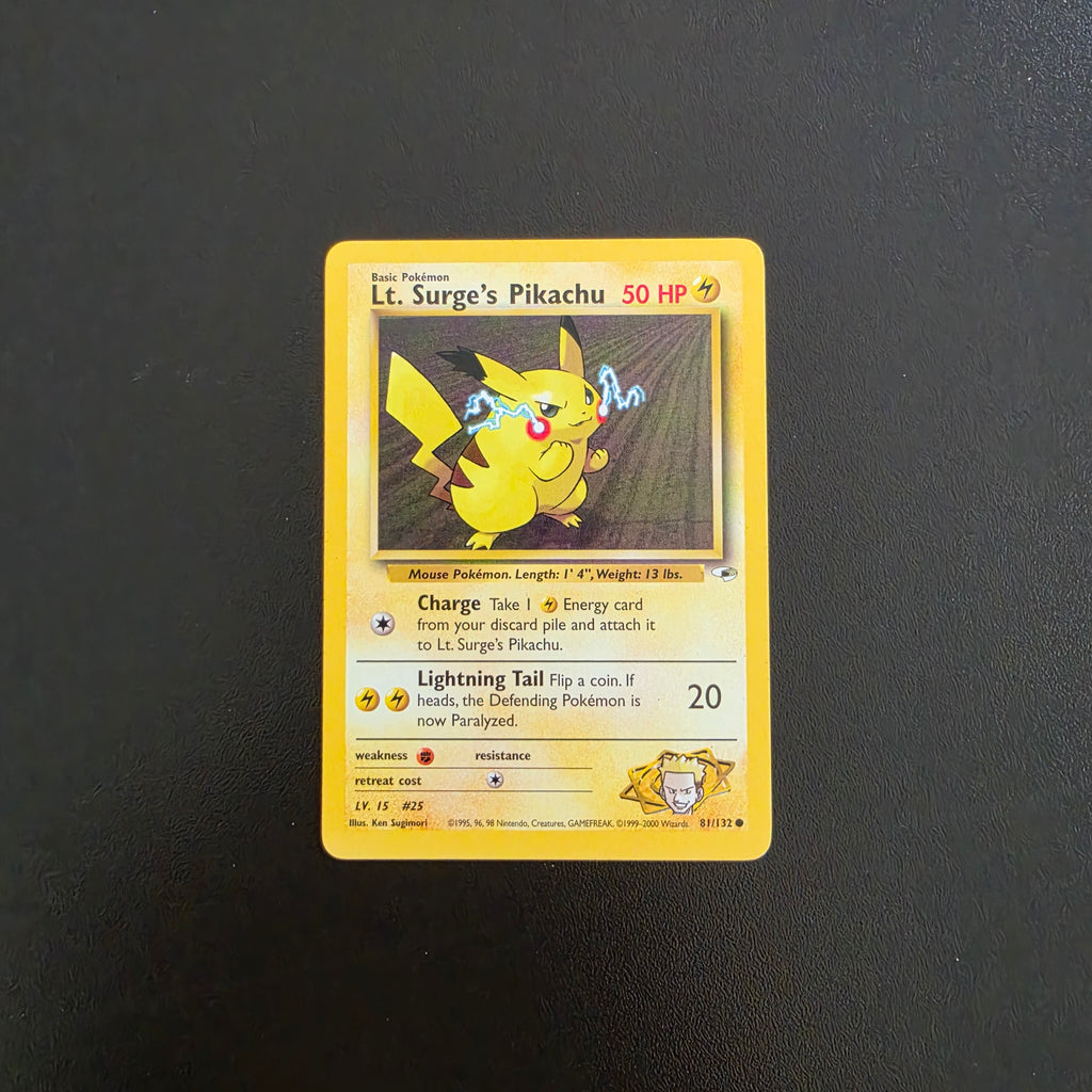 Lt. Surge's Pikachu