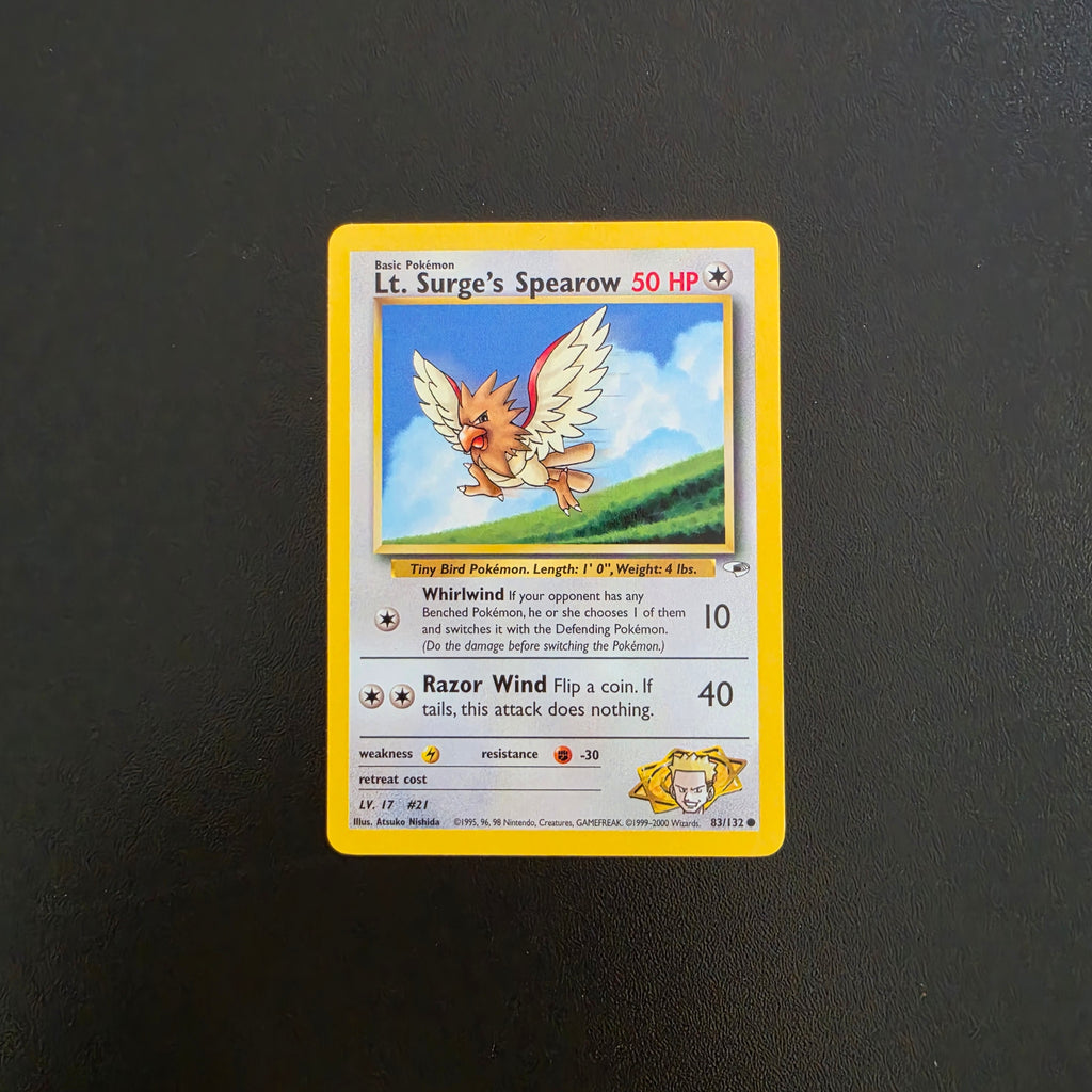 Lt. Surge's Spearow