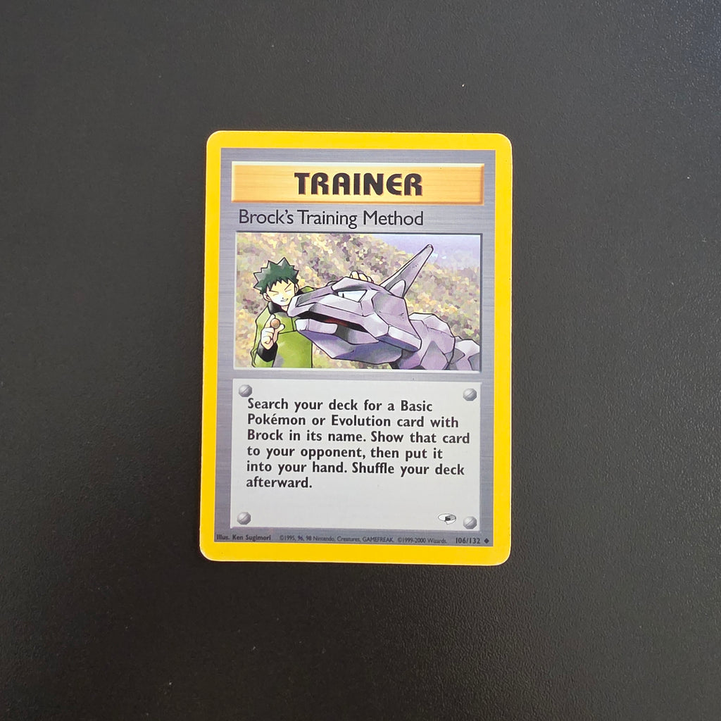 Brock's Training Method