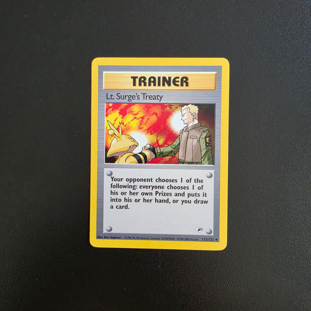 Lt. Surge's Treaty