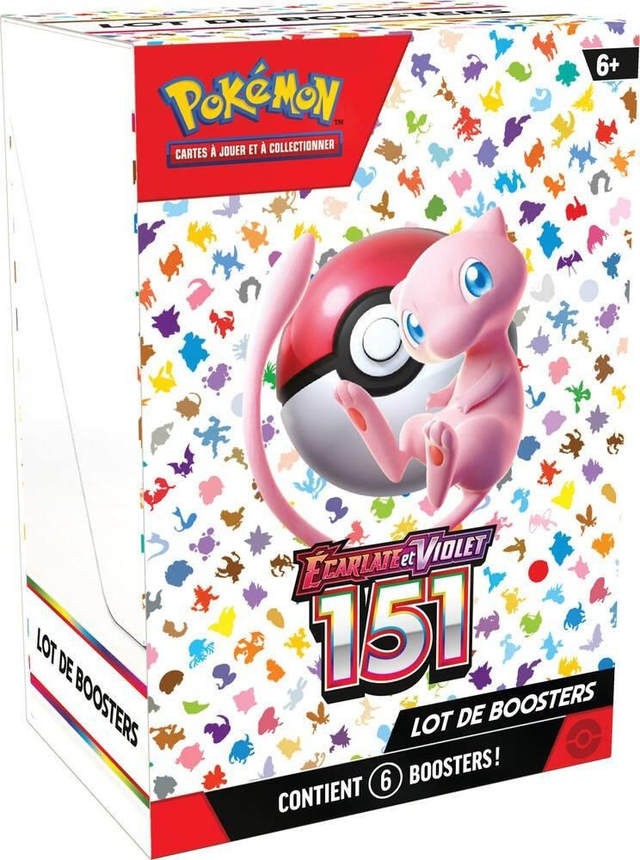 Bundle SV03.5 Pokémon 151 Boosters FR